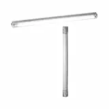 Osram Submarine LED-Feuchtraumleuchte, 1x15W, neutralweiß 4000K, 1700lm, IP65, staub- und spritzwassergeschützt, für Keller und Garagen, Grau