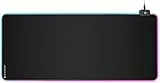 Corsair MM700 RGB Extended Cloth Gaming-Mauspad - 930mm x 400mm - 360° RGB-Beleuchtung - Zwei USB-Port-Hub - Dickes Gummi - Schwarz