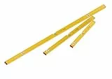 STABILA PRO SET 80 AS, 3-teiliges Wasserwaagen-Set: 180 cm / 100 cm / 60 cm/Tasche, verstärktes Alu-Profil, integrierte Rutsch-Stopper, Made in Germany, Gelb