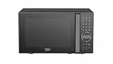 Beko - MGC20130BB - Mikrowelle mit Grill 20 Liter, 1000 W, digitaler Timer, Freistehend, 10 Leistungsstufen - Schwarz