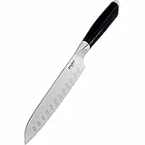 Wilfa EGO Sandvik Santokumesser - 18cm lange Klinge, aus hochwertigem Sandvik12C27 Messerstahl, Klingenhärte: HRC: 58±2