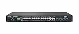 LANCOM GS-2328F, Managed Layer-2-Switch mit 28 Ports (20 SFP Ports, 4 Combo-Ports (TP/SFP), 4 SFP+ (10 Gbit/s) Ports), 128 GBit/s Durchsatz