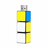 Cute USB Flash Drive Computer Memory Stick USB Pendrive für Lehrer, Studenten, Familie und Freunde (64GB, Magic Cube)