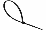 CELO 448200CCT - Kabelbinder aus schwarzem Nylon, 4,8 x 200 CCT, 100 Stück