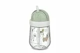 Mepal – Strohhalmbecher Mio – Kleinkind Strohhalm Becher ab 9 Monaten – Auslaufsichere Trinkflasche für Kleinkinder- Spülmaschinengeeignet & BPA frei – 300ml – Little Farm