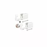 WillTen G23 Titan Piercing Set Selber Stechen, 2Pack Piercing Pistole mit Vorinstallierten 2mm CZ Nasenpiercing Set, Nasenpiercing Selber Stechen Set für Nase Nasen Nasenpiercer