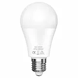 GLUROO DC5V dimmbare LED-Ersatzlampen für Touch-Touch-Tischlampen,6W,3-Farbtemperaturen,Energiesparende Niederspannungs-LED-Lampe E27 Schraubsockel,1Pack