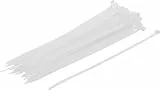 BGS Diy 80770 | Kabelbinder-Sortiment | 50-tlg. | weiß | 4,8 x 250 mm | Set | Nylon