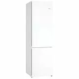 Bosch KGN392WCF Serie 4 Kühl-Gefrier-Kombination, 203 x 60 cm, 260 L Kühlen & 103 L Gefrieren, VitaFresh XXL längere Frische, NoFrost nie wieder abtauen, LED-Beleuchtung gleichmäßige Ausleuchtung