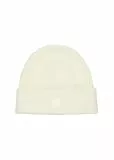 Marc O'Polo Denim Damen Strickmütze aus Woll-Mix Beanie, Weiß (White Blush), One Size