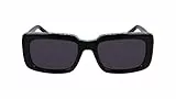 Karl Lagerfeld Unisex KL6101S Sunglasses, Black, Einheitsgröße