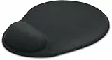 Speedlink VELLU Gel Mauspad - ergonomisches Mauspad mit Gelkissen als ergonomische Handgelenkauflage, Handgelenkpolster, Handauflage für Computer, PC, Notebook, Laptop, schwarz