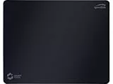 Speedlink ATECS Soft Gaming Mauspad 'M' 38 x 30 cm - Mousepad mittelgroß, glatte textil Oberfläche, Maus Unterlage für Gamer, Büro, Schreibtisch, Tastatur, rutschfest, schwarz