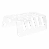 SOLUSTRE Multifunktionaler Acryl Handy Ladehalter mit Fächern zur Organisierten Aufbewahrung Meherer Handys und Kleinteile Stabil Ladestation Organizer für Büro und Zuhause