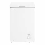 Hisense MCF95E Gefrierschrank, 95 l, leise, 40 dB, Weiß, 54,6 x 47,9 x 85,4 cm