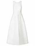 ApartFashion Damen trouwjurk Hochzeitskleid, Creme, 34 EU