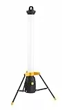 Northpoint LED Turm Baustrahler Arbeitsstrahler 360° 50W 110cm hoch 5000K Lichtfarbe Tageslichtweiß Farbwiedergabewert Ra90 dimmbar