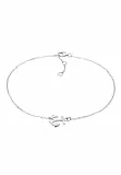 Elli Fußschmuck Damen Fußkettchen Anker Maritim in 925 Sterling Silber