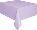 Kunststoff-Tischdecke - 2,74 m x 1,37 m - Lavendelfarben
