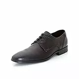 LLOYD Herren Schnürhalbschuhe Osmond, Männer Businessschuhe,Derby,Normalweit,Strassenschuhe,Schnuerung,lace-up,Shoes,Low-tie,SCHWARZ,45 EU / 10.5 UK