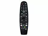 azurano Fernbedienung Magic Remote AN-MR18BA, AGF79298801 für 2018 LG Smart TV mit Sprachsteuerung, Mausfunktion, Direktasten für Netflix & Amazon Video
