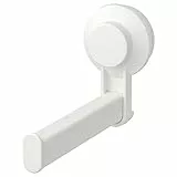 Ikea Tisken Toilettenpapierhalter mit Saugnapf, weiß, 403.812.91
