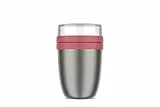 Mepal - Thermobehälter Ellipse - Thermo Lunchpot - Praktischer Joghurtbecher & Suppenbecher zum Mitnehmen - 6-8 Stunden heiß & 12 Stunden kalt - 500 + 200 ml - Vivid mauve