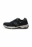 camel active Herren Low-Top Sneaker, Männer Halbschuhe,Wechselfußbett,wasserabweisend,straßenschuhe,Strassenschuhe,blau,45 EU