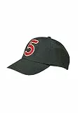MADSea Unisex Segelcap Nummer 5, Farbe:schwarz