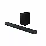 SAMSUNG Soundbar HW-Q600C/ZF Q-Serie, 9 Lautsprecher, Wireless Dolby Atmos, 3.1.2-Kanal-Audio, Q-Simphony, Black 2023