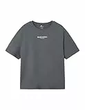Name it kids Jungen Nkmbrody Ss Nreg Top Noos, Lava Smoke, 134-140 EU