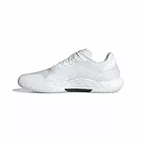 adidas Herren Defiant Speed 2 Tennis Shoes, Cloud White/Core Black/Grey One, 42 2/3 EU