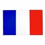 AZ FLAG - Flagge Frankreich - 90x60 cm - Französische Fahne 60 x 90 Cm Feiner Polyester - Flaggen