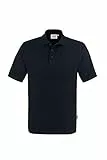 HAKRO Polo-Shirt „Classic“ - 810 - schwarz - Größe: L