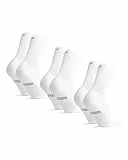 DANISH ENDURANCE Performance Crew Socken, Weiß - 3 Paare, Gr.- EU 43-47