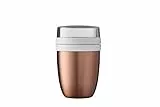 Mepal - Isolierter Lunchpot Ellipse - Thermo Lunchpot - Praktischer Joghurtbecher & Suppenbecher zum Mitnehmen 6-8 Stunden heiß & 12 Stunden kalt - 500 ml - Rose Gold