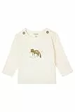 Noppies Unisex Baby Tee Gambo Long Sleeve T-Shirt, Buttercream - P959, 62 EU