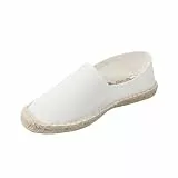 R-ISLAND Espadrilles für Damen, Erwachsene, Komfortabel, Leicht, Perfekt für den Außenbereich., Weiß, 40 EU