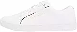 Tommy Hilfiger Damen Cupsole Sneaker Tommy Signature Schuhe, Weiß (White), 38 EU