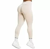 SMILODOX Leggings Damen Booty Scrunch Cetrina, High Waist Seamless Sporthose, Push-up Booty Leggins Blickdicht, Yogahose Damen für Sport Yoga Fitness Gym Workout