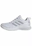 adidas Damen Novaflight 2 Indoor Shoes Sportliche Schuhe, Cloud White/Silver Metallic/Cloud White, 42 EU