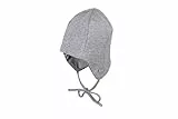 Sterntaler Unisex Baby Strickmütze Strickm tze, Silber mel., 47 EU