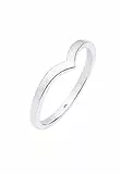 Elli Ring Damen V-Form Stacking Trend in 925 Sterling Silber