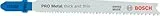 Bosch Accessories Professional 5x Stichsägeblatt T 123 XF Progressor for Metal (für Stahlbleche, Zubehör Stichsäge) 1.5 10 mm