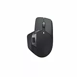 Rapoo MT760L kabellose Maus wireless Mouse 4000 DPI Sensor umweltfreundlicher wiederaufladbarer Akku ergonomisch PC & Mac - grauschwarz