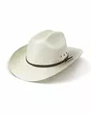 Zylioo L Cowboy-Strohhut für Große Köpfe, Sonnenschutz Cowboyhut, Western-Sonnenhut Sommerhut mit breiter Krempe