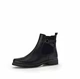 Gabor Damen Chelsea Boots, Frauen Stiefeletten,Best Fitting,uebergangsstiefel,Schlupfstiefel,flach,Stiefel,schwarz (Ra.cogn.),41 EU / 7.5 UK