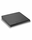 Perixx PERIPAD-706 Wireless Slim Touchpad, Multi-Device Bluetooth und 2.4G RF, USB-C Aufladbar, Große Größe 13,5x11,6x1,4 cm, Schwarz
