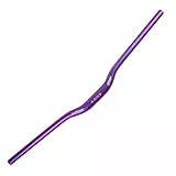 WAKE Fahrrad Lenker 31,8MM Aluminiumlegierung Lenker Fahrradlenker Riser Bar für Rennrad MTB Mountainbike 780MM lila (30mm Höhe)