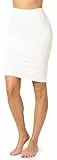 Merry Style Damen Unterrock Petticoat für Röcke MS10-204 (Ecru, M)